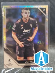 Matthijs de Ligt 2021-22 Topps UEFA Champions League Starball Foil # 4 JUVENTUS